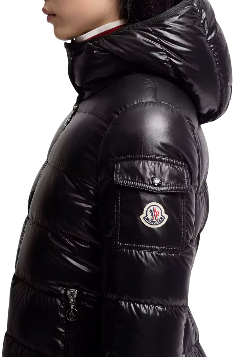 Женский Moncler Полупальто COURCELLES с пуховым наполнителем (цвет ), артикул K20931C00002-597Z8 | Фото 5