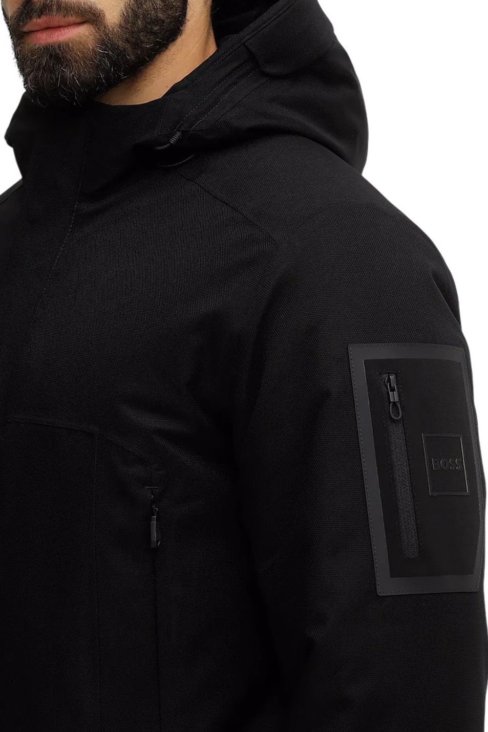 Куртка Hexatech|Основной цвет:Черный Мужской BOSS Куртка Hexatech (цвет ), артикул 50544563 | Фото 5