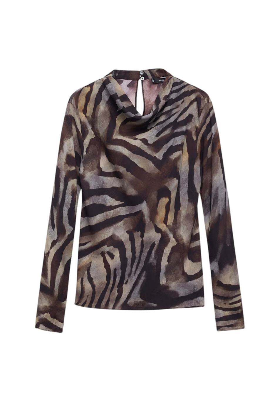 Женский Mango Блузка MARTINA с принтом (цвет ), артикул 87034093 | Фото 1