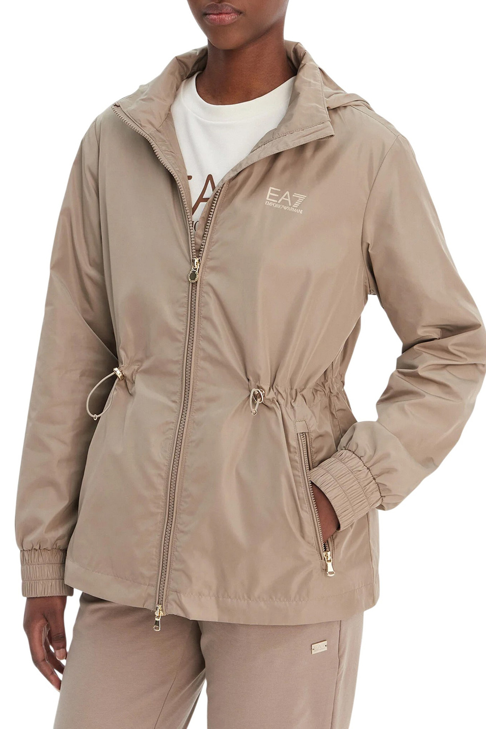 Женский EA7 Куртка однотонная (цвет ), артикул 7W000471-AF12454 | Фото 4