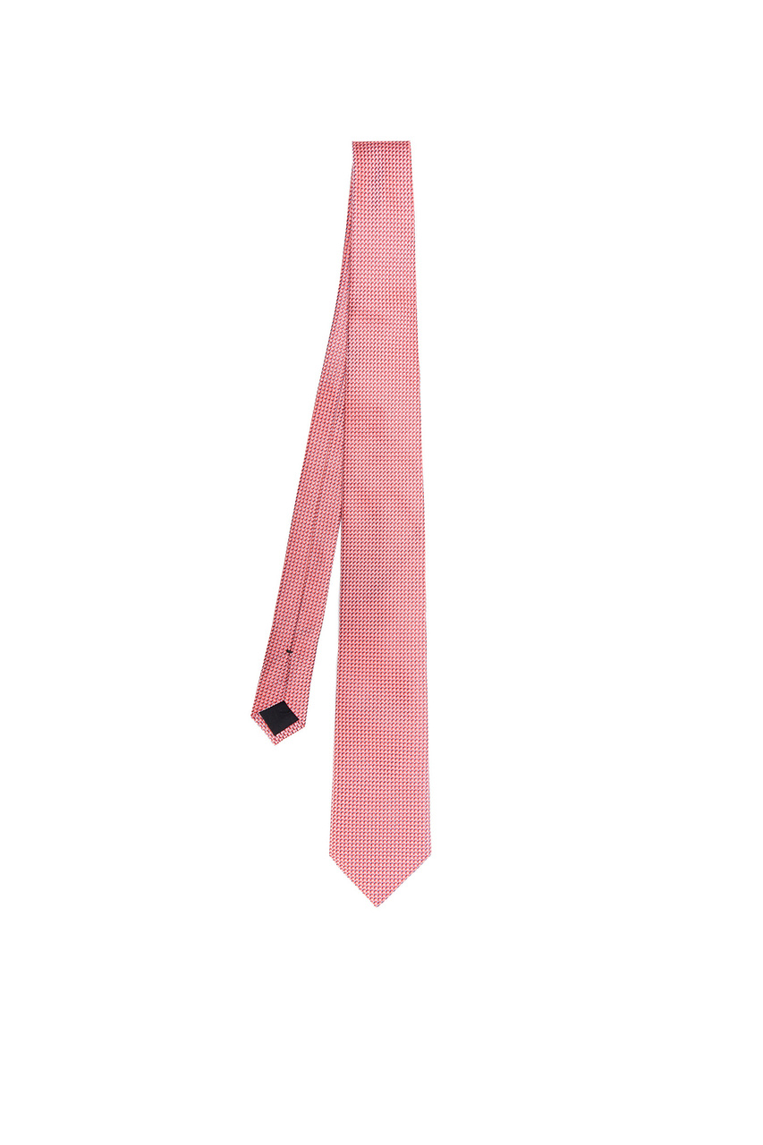 Галстук из натурального шелка|Основной цвет:Розовый|Артикул:50512551 | Фото 1