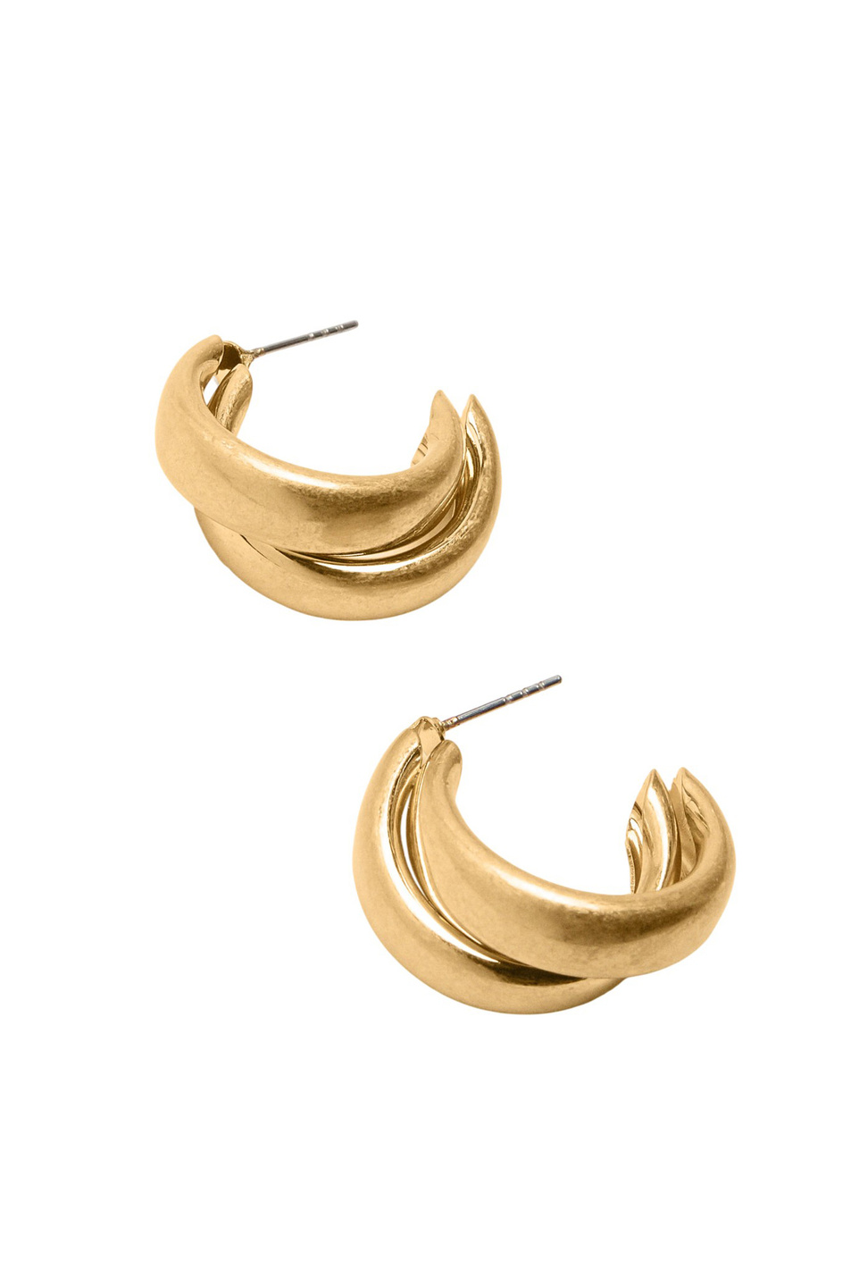 Женский Parfois Серьги-кольца однотонные (цвет ), артикул 242181 | Фото 2