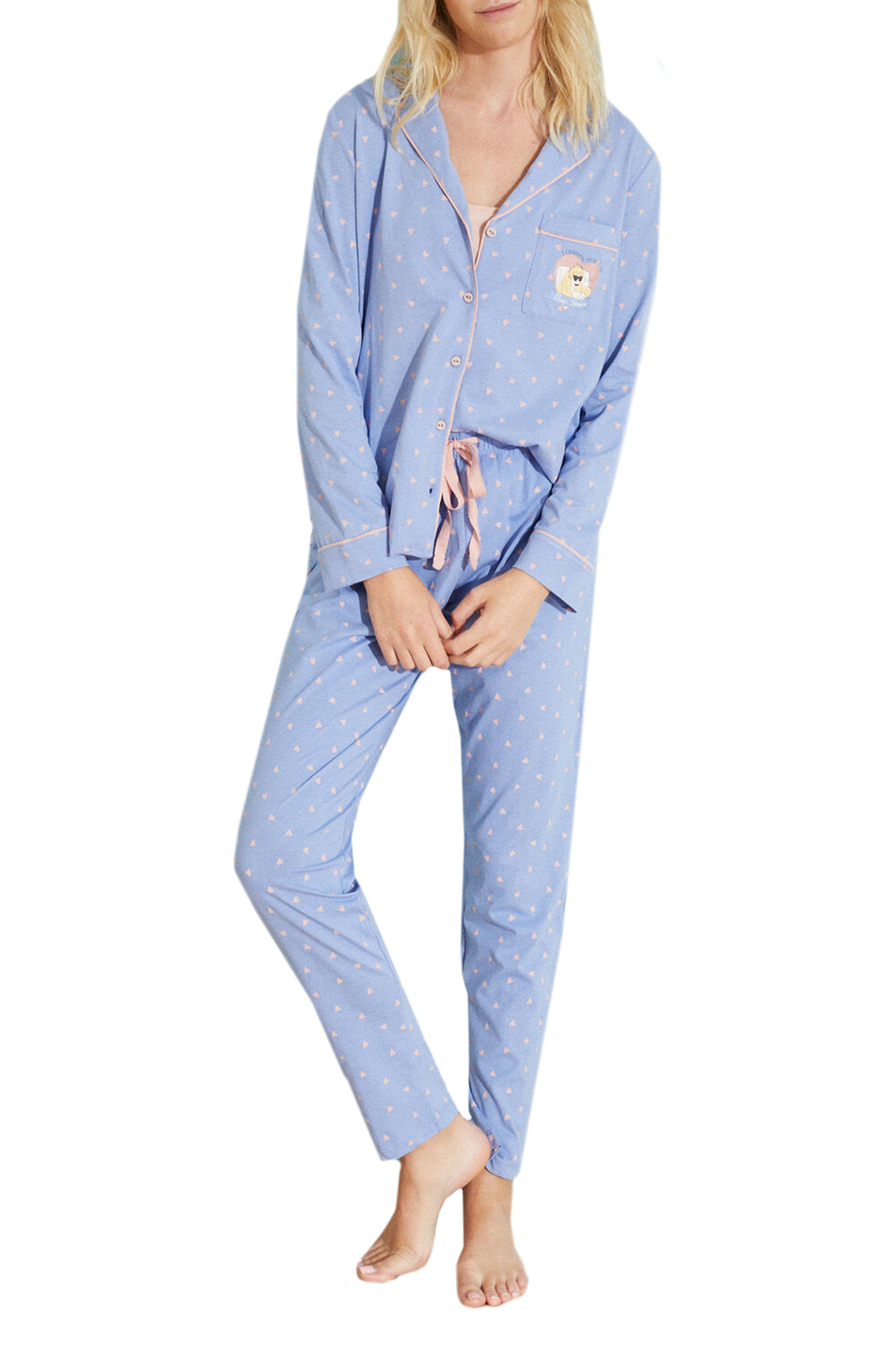 Women'secret Пижама из натурального хлопка с принтом (цвет ), артикул 3132953 | Фото 1