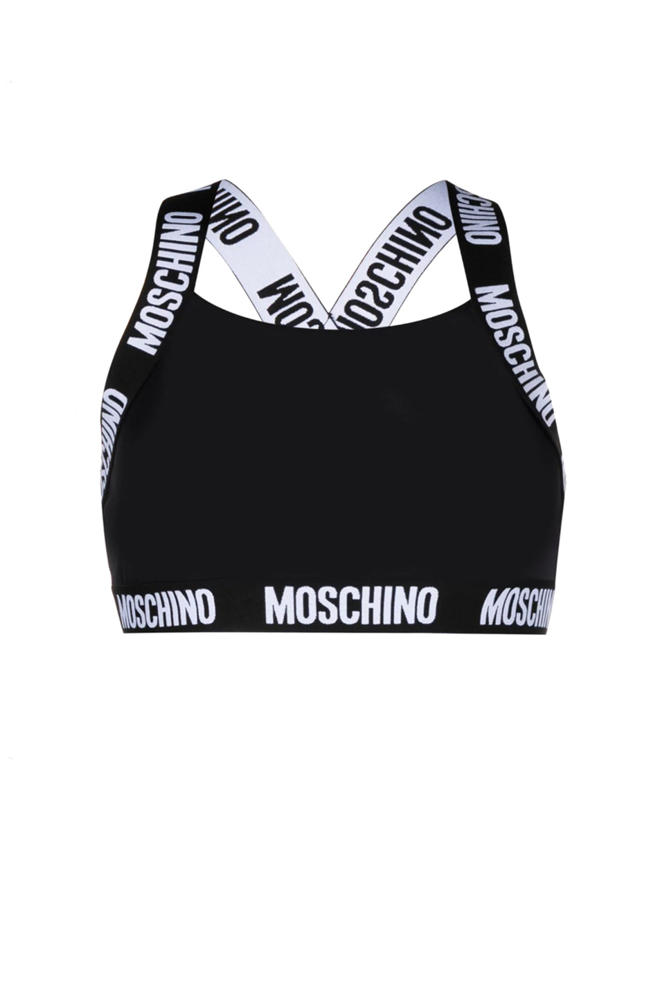 Женский Moschino Спортивный топ с логотипом (цвет ), артикул A6804-9025 | Фото 1