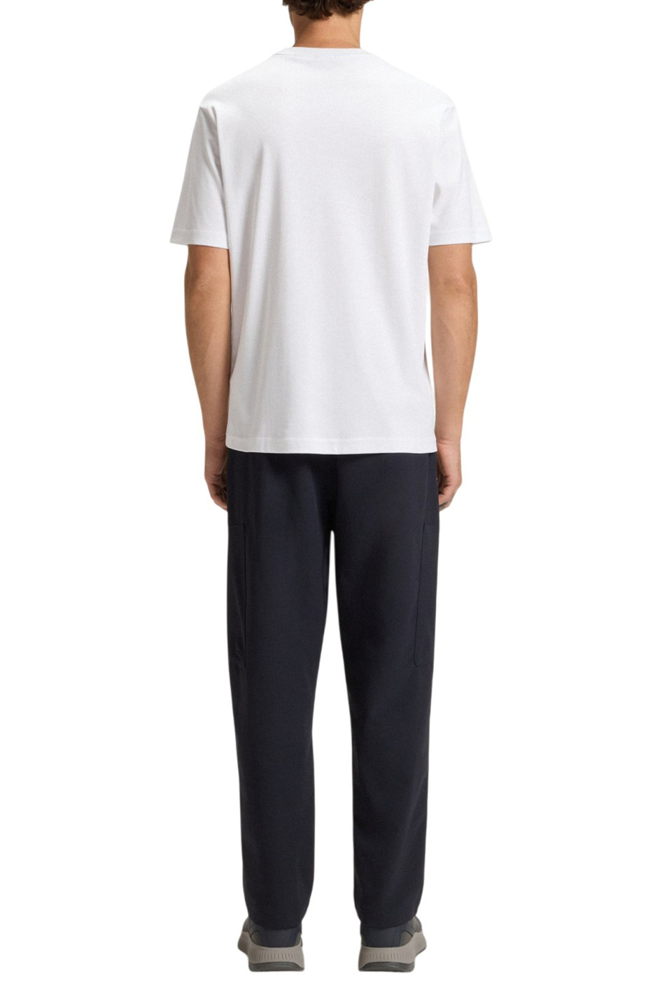 Мужской BOSS Футболка из хлопка (цвет ), артикул 50547940 | Фото 4