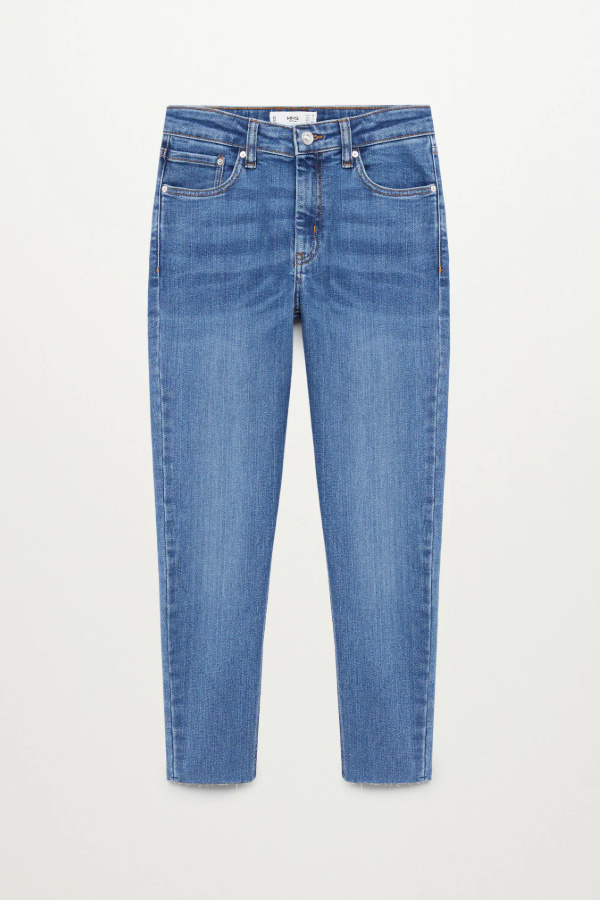 Укороченные джинсы скинни Isa|Основной цвет:Синий|Артикул:87001025 | Фото 1