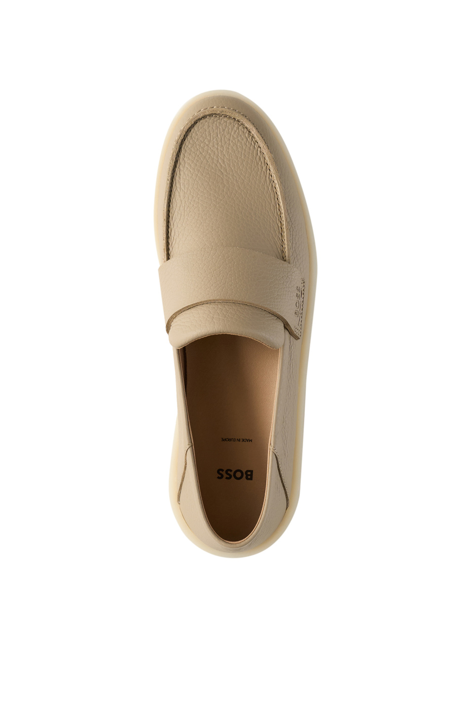 Мужской BOSS Лоферы Randal из натуральной кожи (цвет ), артикул 50563163 | Фото 4