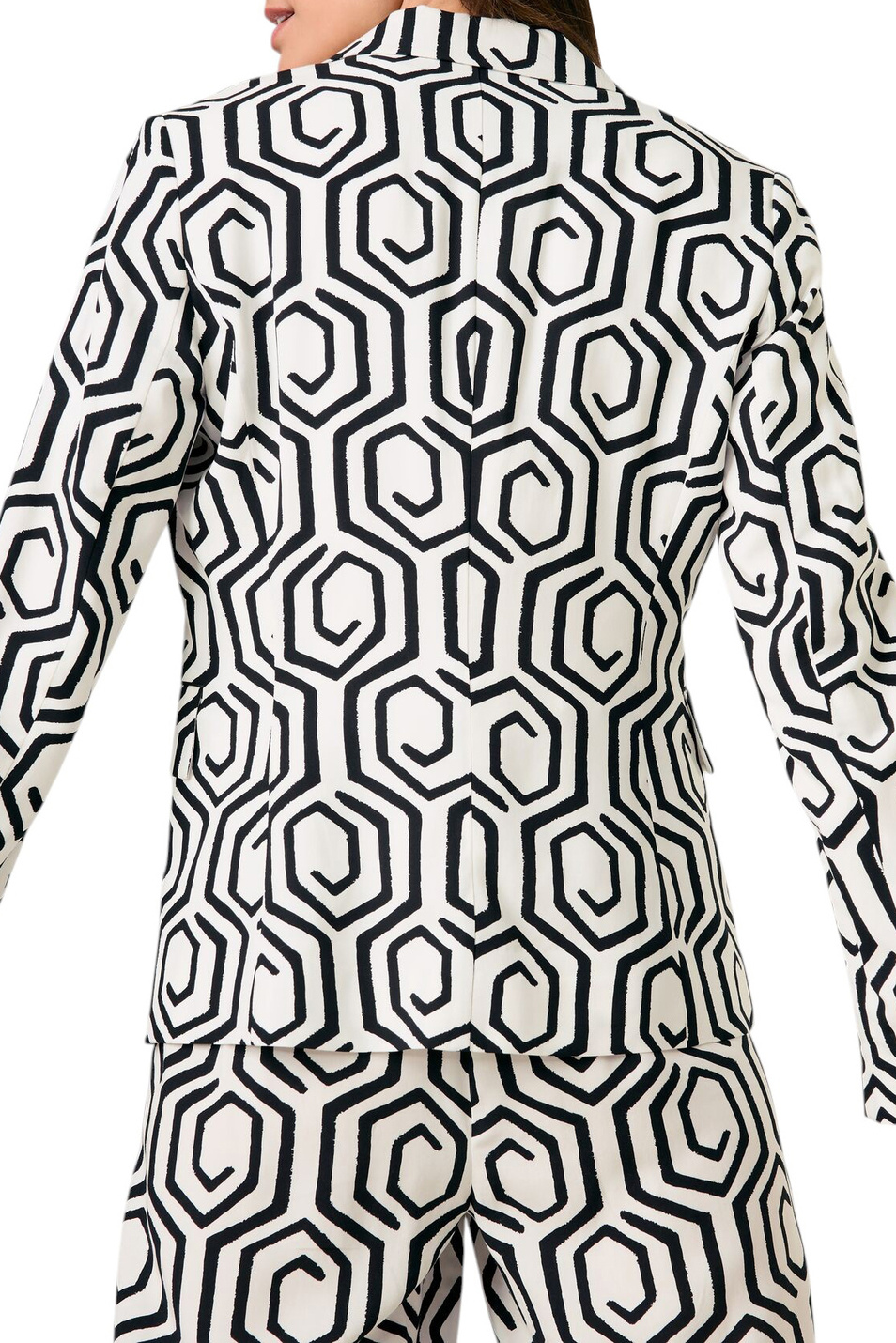 Женский Gerry Weber Пиджак прямого кроя с принтом (цвет ), артикул 530042-31430 | Фото 4