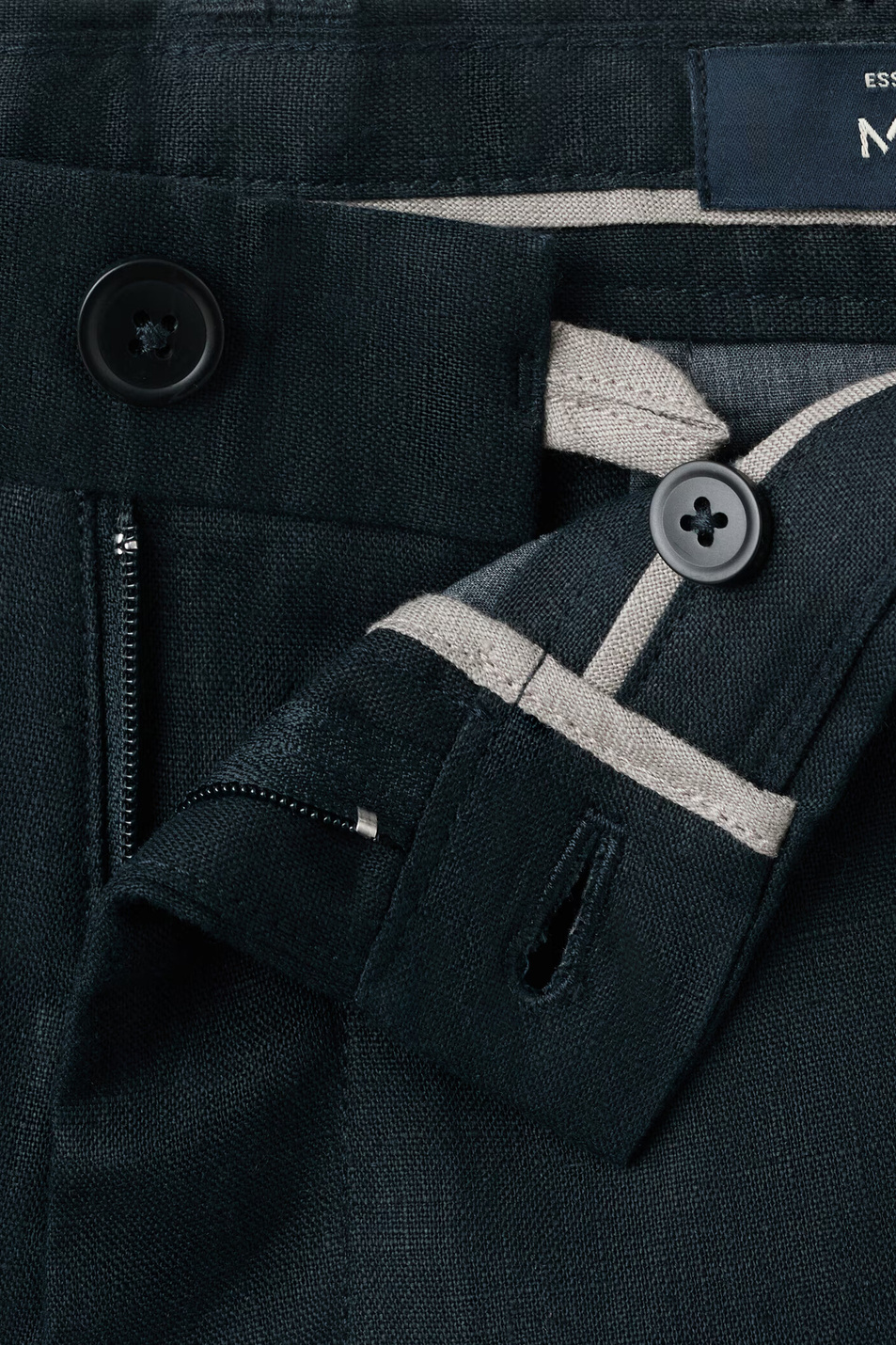 Мужской Mango Man Шорты CARP однотонные (цвет ), артикул 27066709 | Фото 5