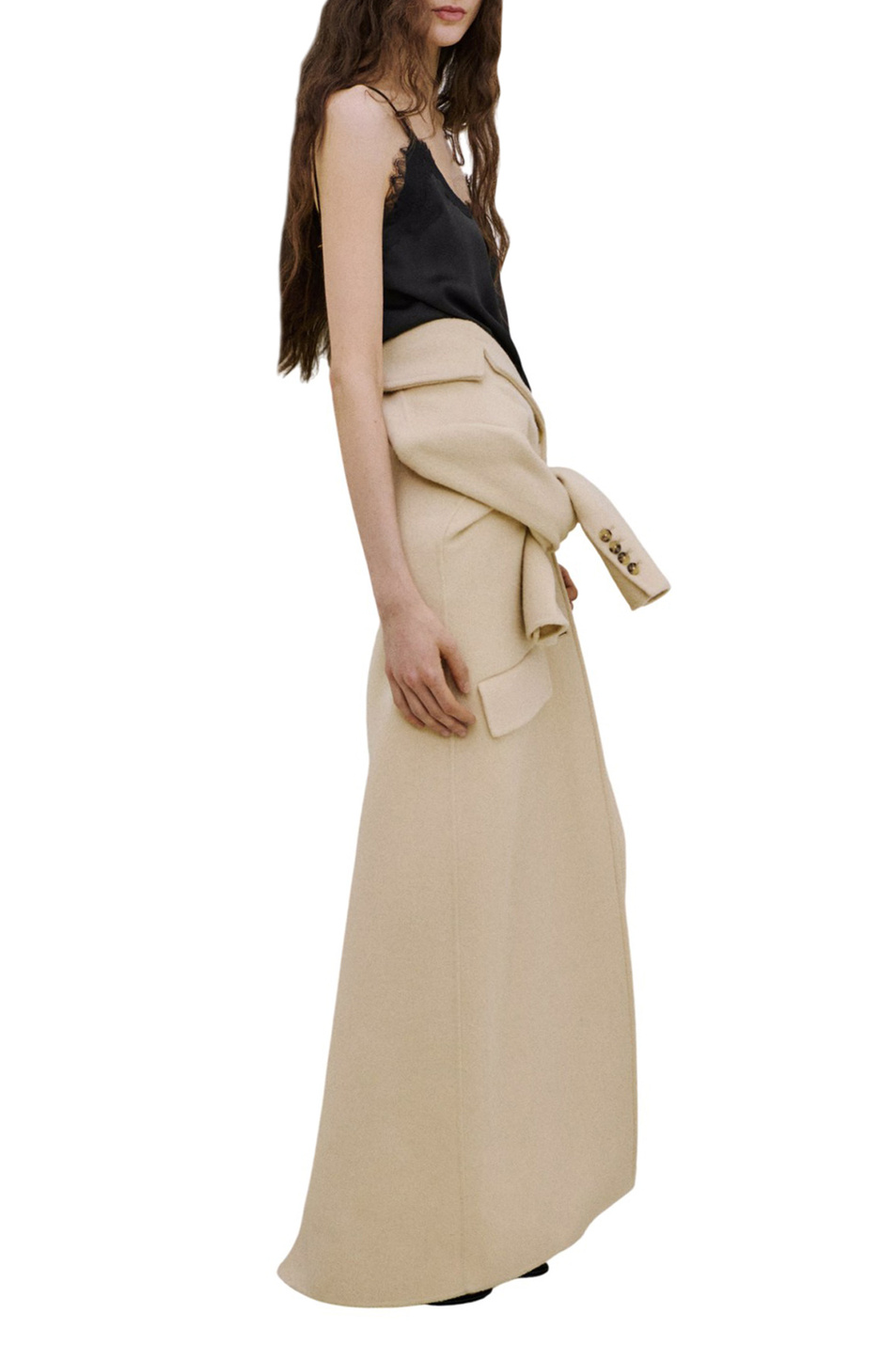 Женский Mango Топ TITY с кружевом (цвет ), артикул 27074089 | Фото 2