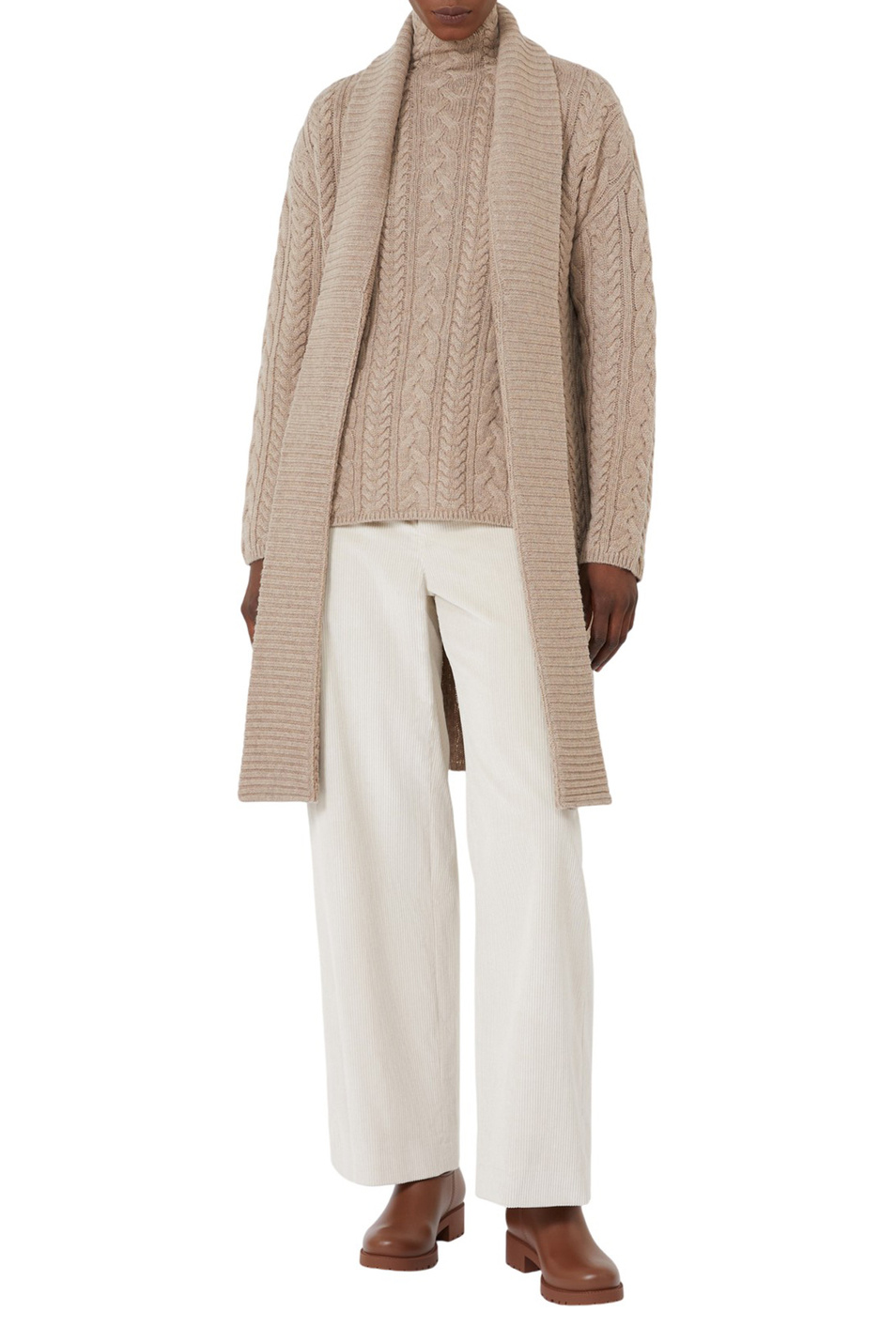 Женский Max Mara Свитер GENOVA из шерсти и кашемира (цвет ), артикул 2529366203 | Фото 2