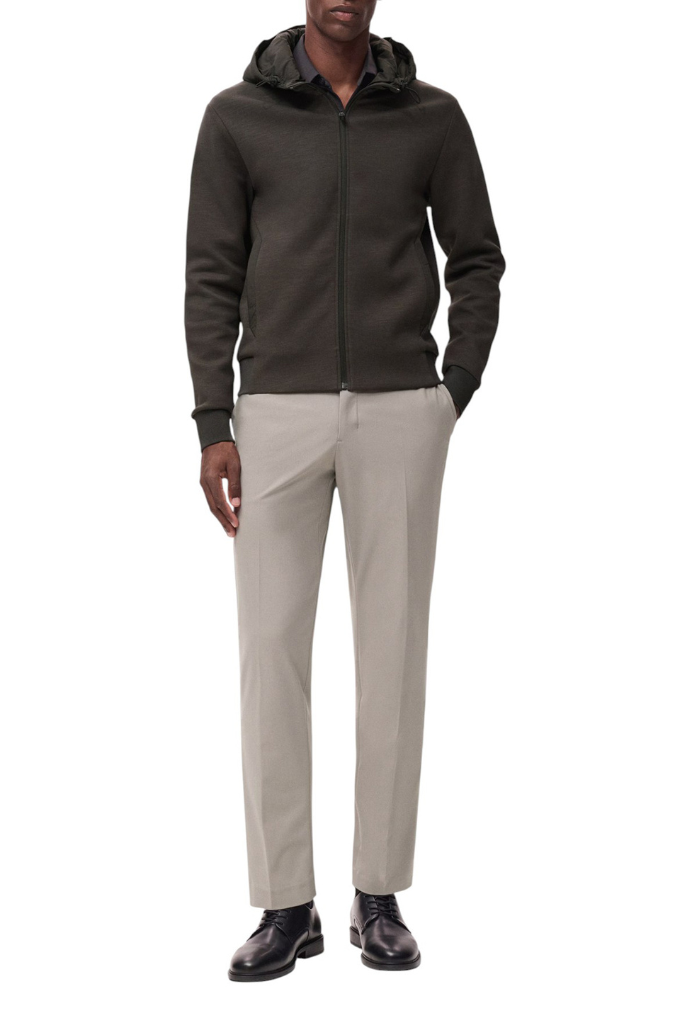 Мужской Mango Man Толстовка BARRYH с капюшоном (цвет ), артикул 17015979 | Фото 2