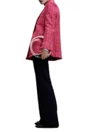 Женский Mango Твидовый пиджак QUINTIN на пуговицах (цвет ), артикул 47965868 | Фото 4