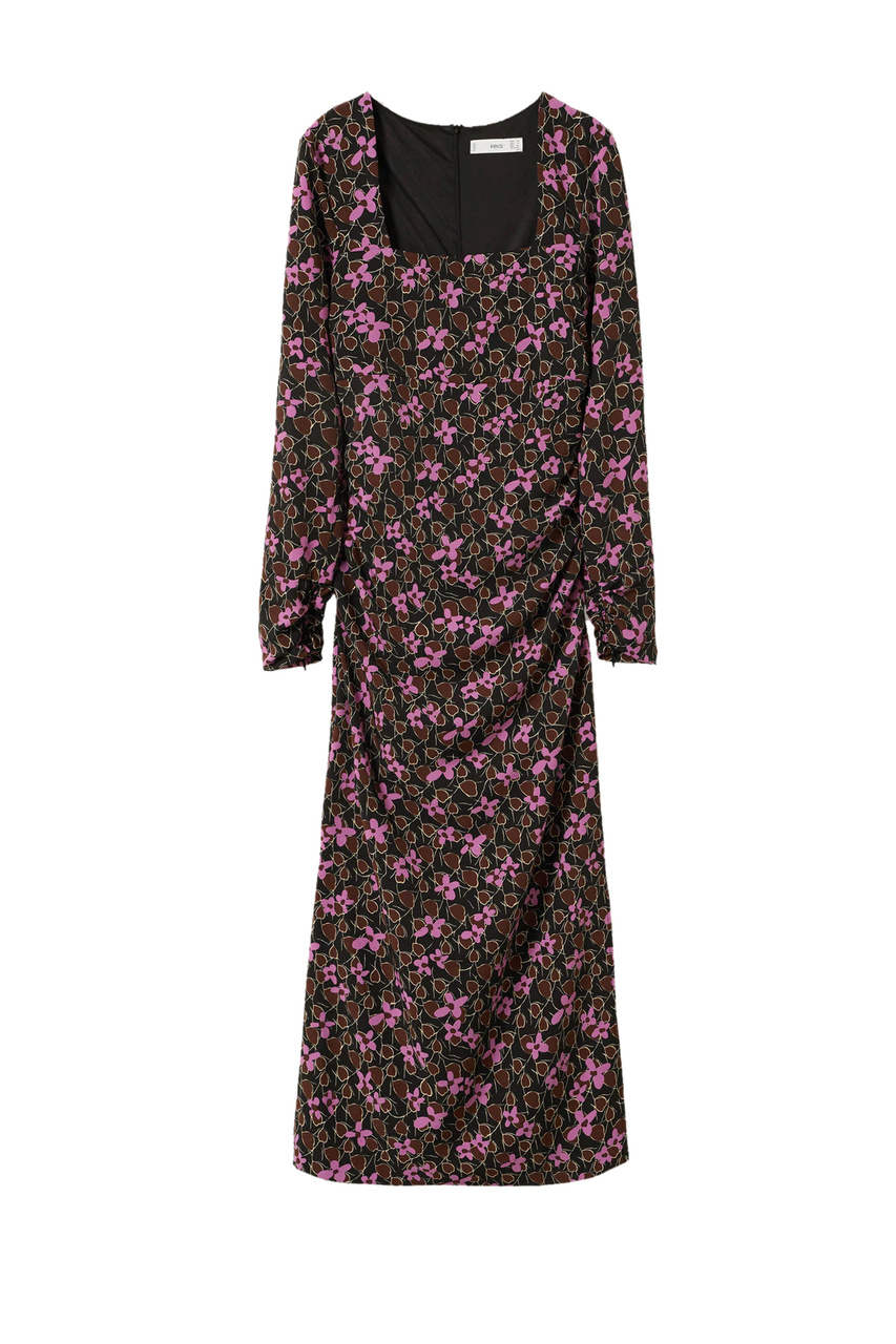 Платье NINA с цветочным принтом|Основной цвет:Розовый|Артикул:17047754 | Фото 1