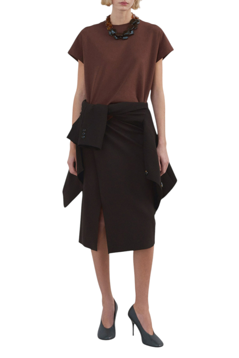 Женский Mango Футболка SEVILLA из хлопка (цвет ), артикул 27954096 | Фото 2