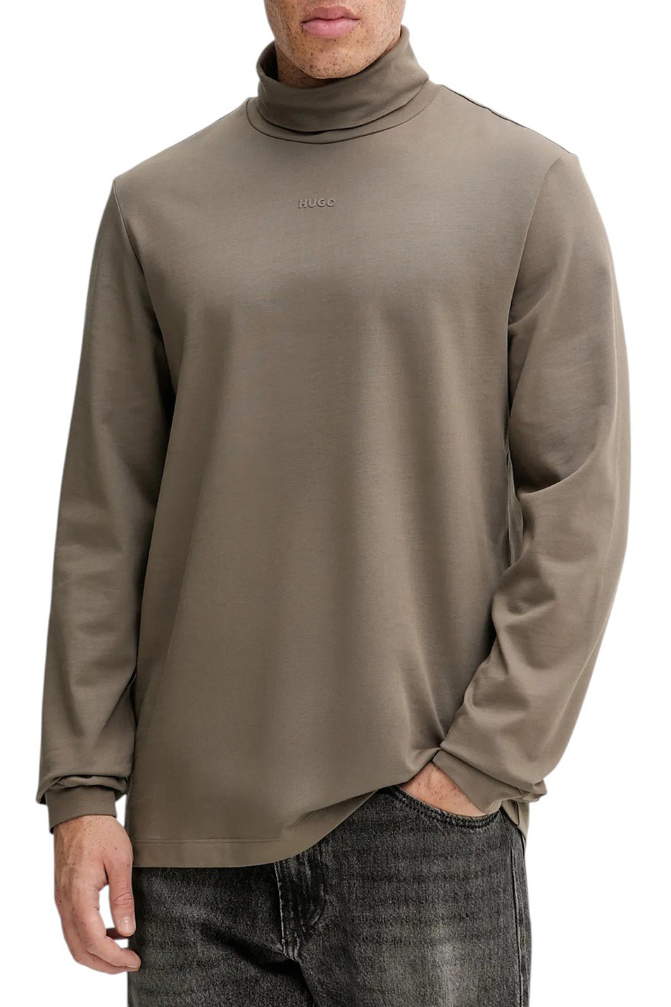 Мужской HUGO Водолазка Daporollo с логотипом (цвет ), артикул 50547372 | Фото 4