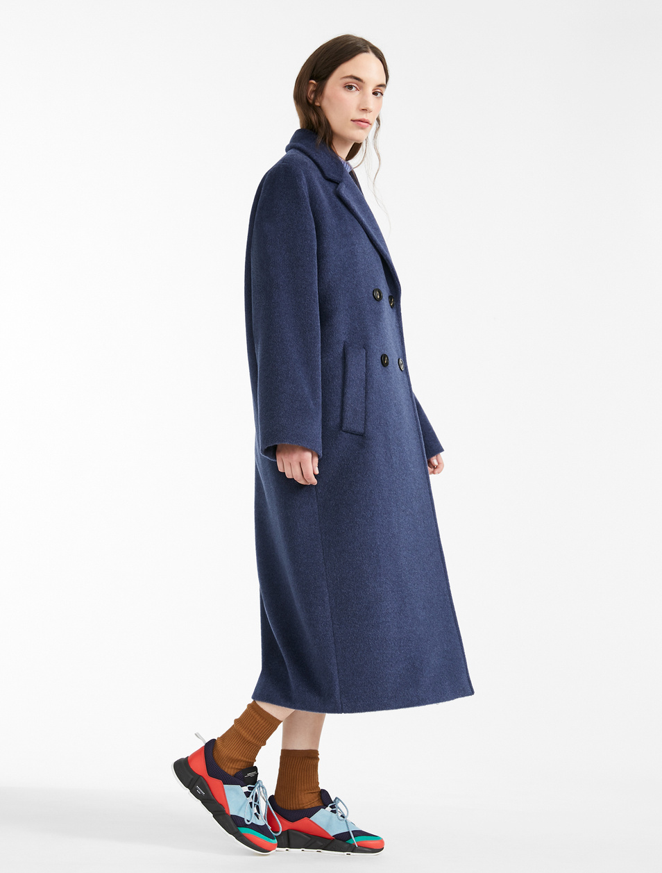 Женский Weekend Max Mara Пальто из смесовой шерсти и мохера PARMA (цвет ), артикул 50161403 | Фото 4