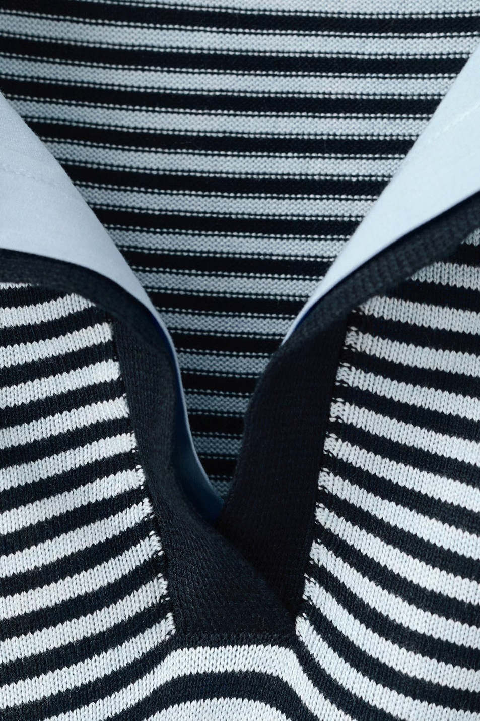 Женский Mango Джемпер-поло CESAR в полоску (цвет ), артикул 27054100 | Фото 5