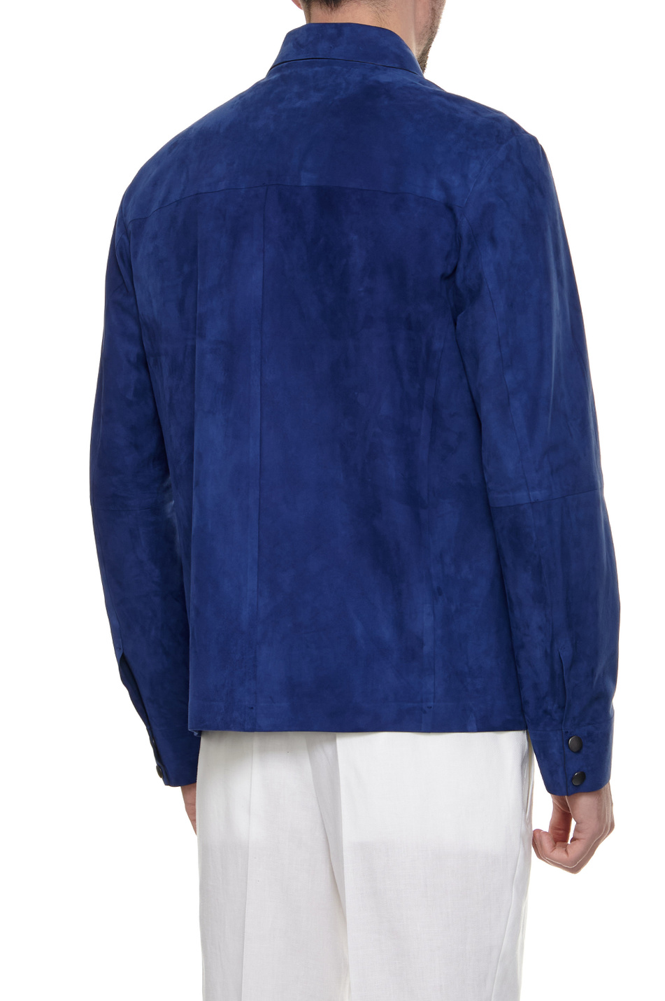 Мужской BOSS Куртка-рубашка из натуральной кожи (цвет ), артикул 50514471 | Фото 4