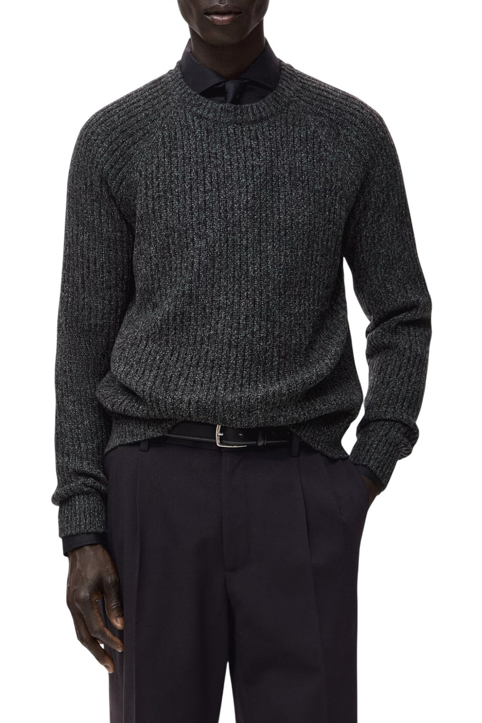 Мужской Mango Man Джемпер JOAN из смесовой шерсти (цвет ), артикул 27041252 | Фото 3