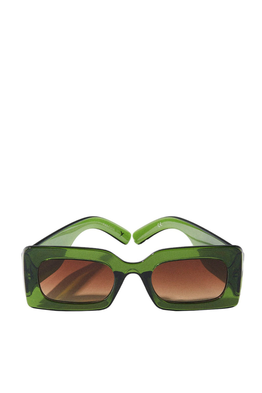Солнцезащитные очки|Основной цвет:Зеленый|Артикул:203731 | Фото 1
