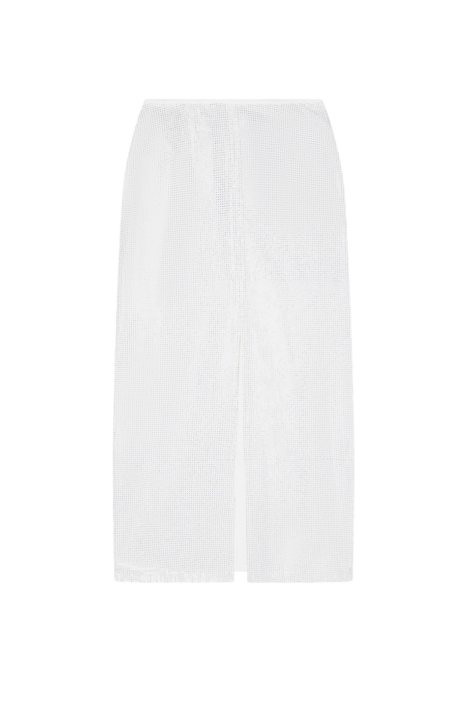 Юбка с отделкой стразами|Основной цвет:Белый Женский Emporio Armani Юбка с отделкой стразами (цвет ), артикул EW003492-AF21084 | Фото 1