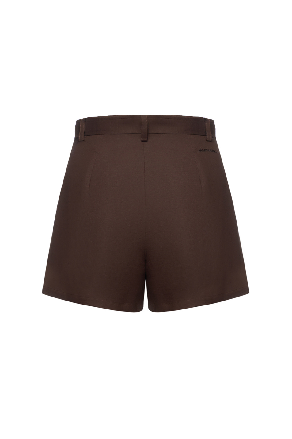 Женский Ermanno Firenze Шорты из смесового льна (цвет ), артикул D48EP054CCE37 | Фото 2