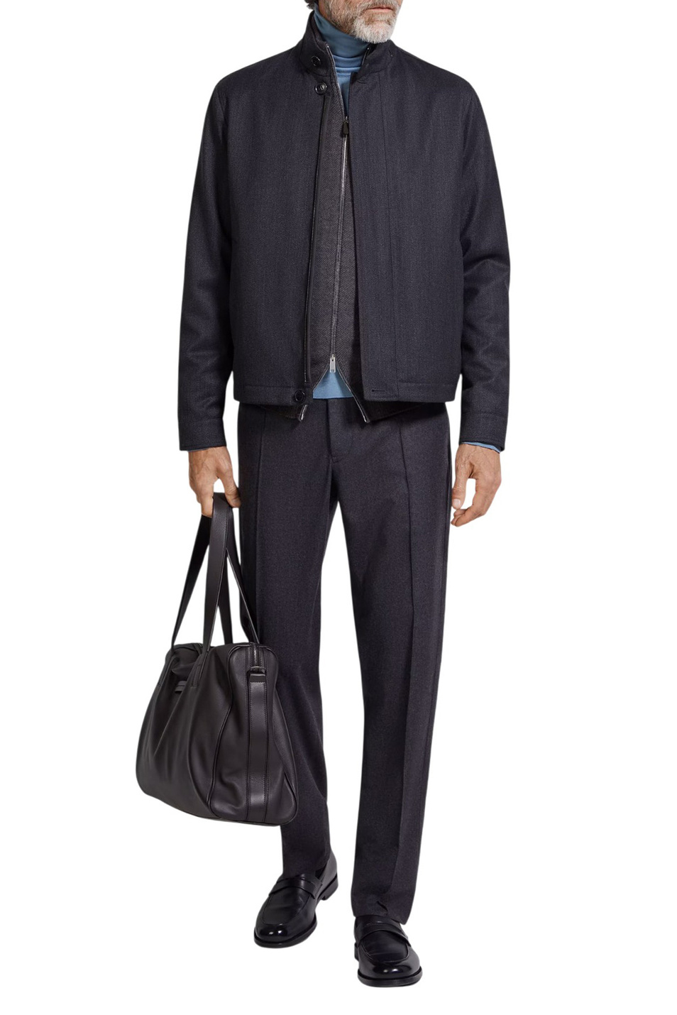 Мужской Zegna Водолазка из кашемира и шелка (цвет ), артикул UGJ00A2-120-A94 | Фото 2