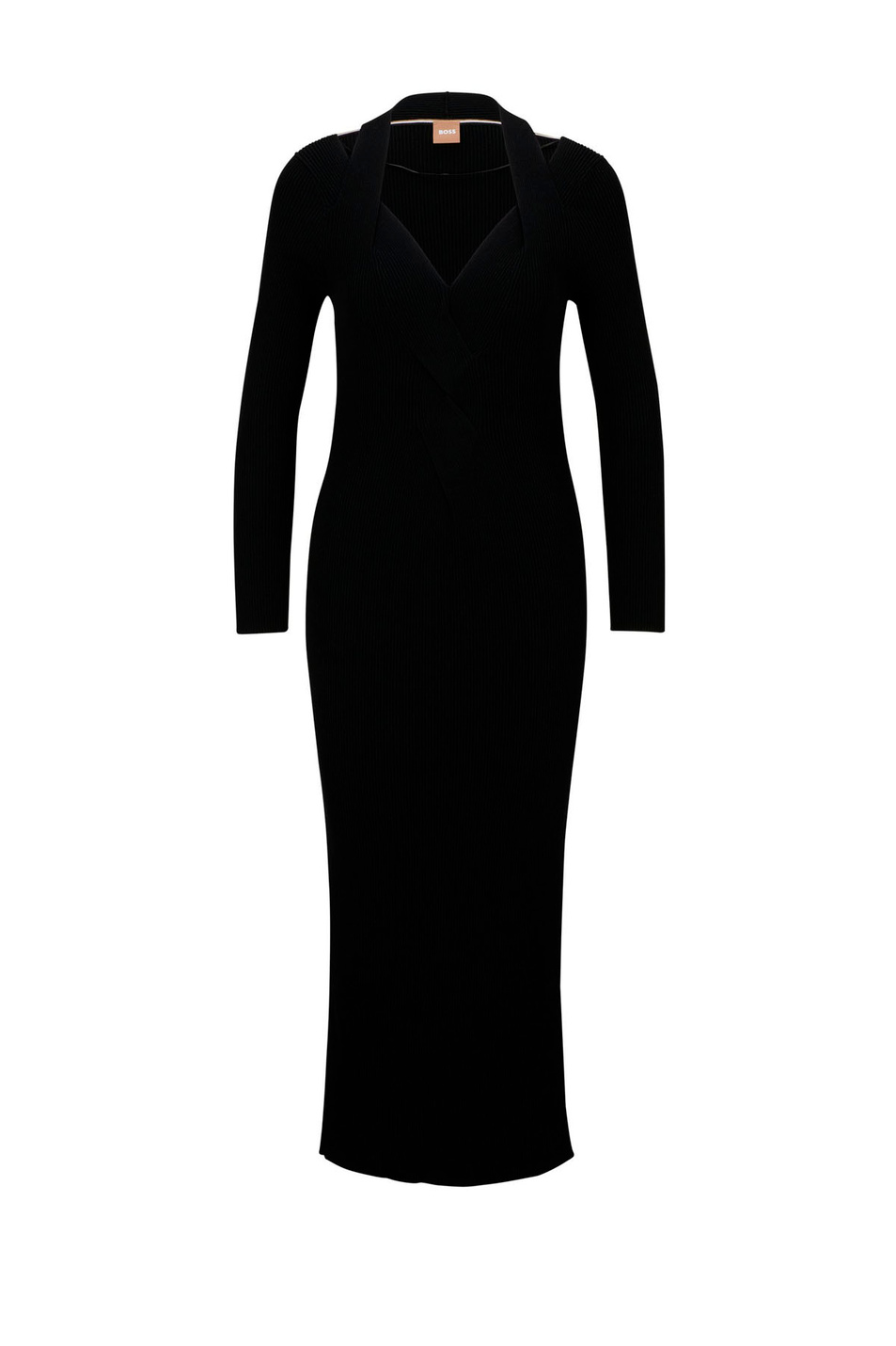 Женский BOSS Платье облегающего кроя с V-образным вырезом (цвет ), артикул 50493914 | Фото 1