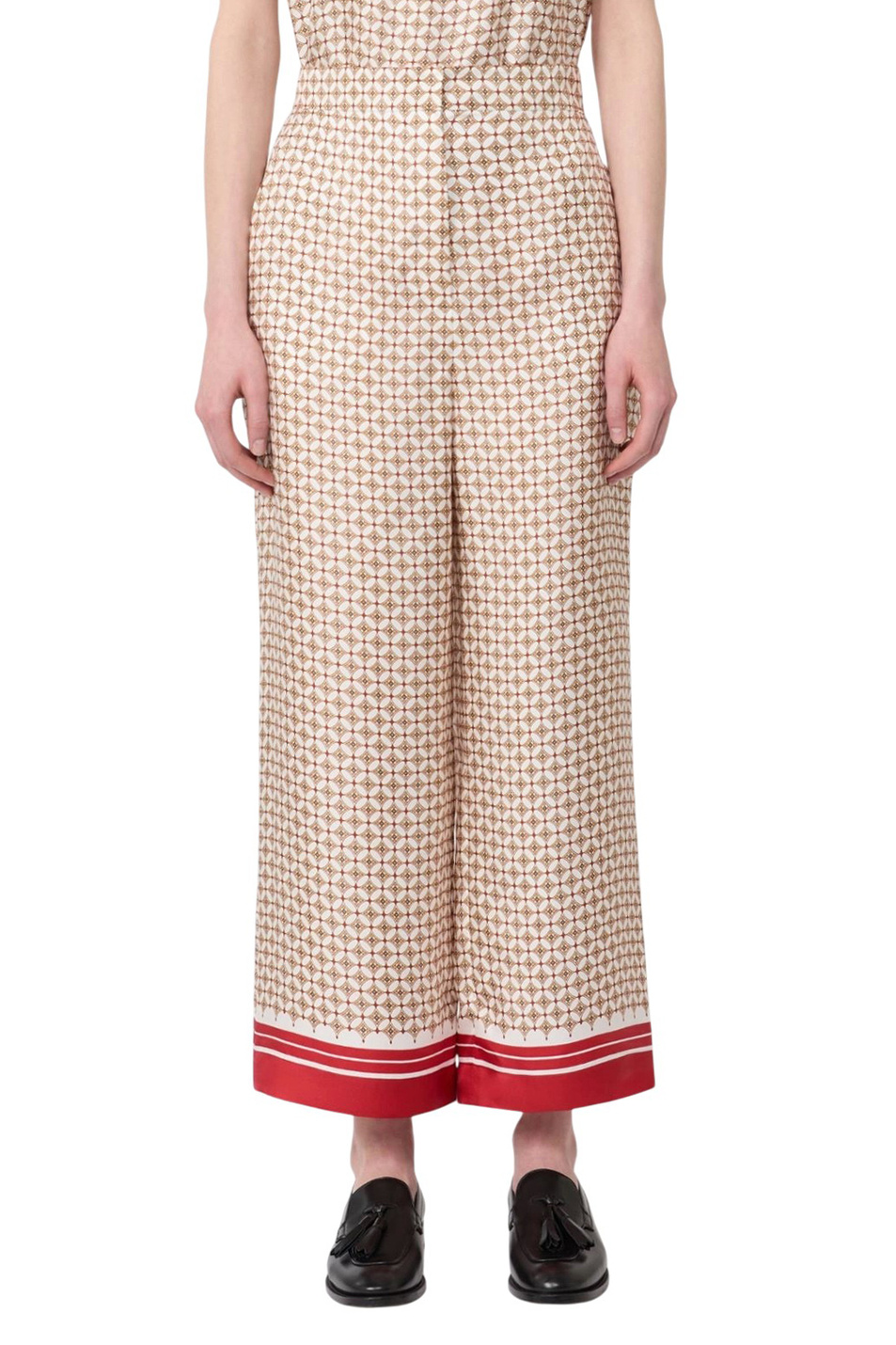 Женский Max Mara Брюки OTTELIA из шелка (цвет ), артикул 2616131011 | Фото 3
