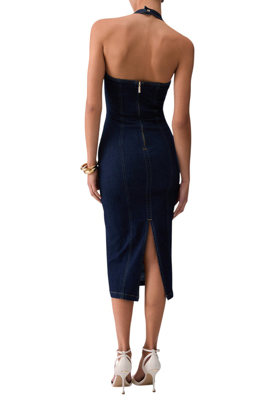 Женский Liu Jo Платье из денима (цвет ), артикул UA6092D4925 | Фото 5