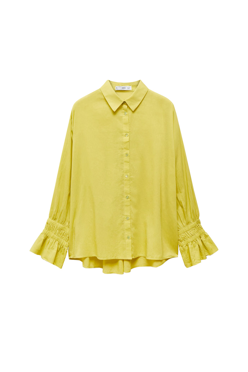Женский Mango Рубашка TROPEZ из натурального хлопка (цвет ), артикул 67008649 | Фото 1