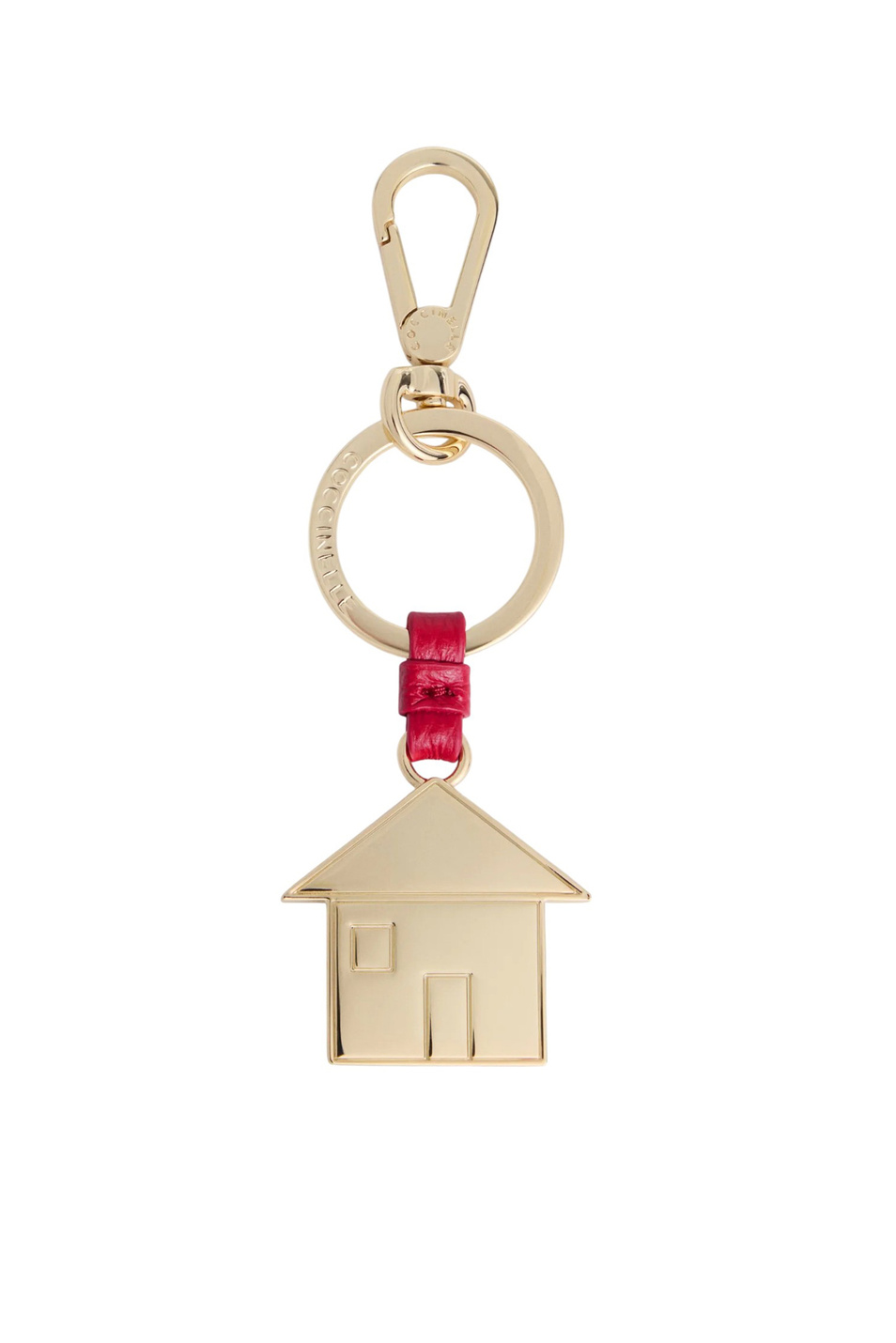 Брелок для ключей с карабином|Основной цвет:Красный Женский Coccinelle Брелок для ключей с карабином (цвет ), артикул E2M9K41R902 | Фото 1