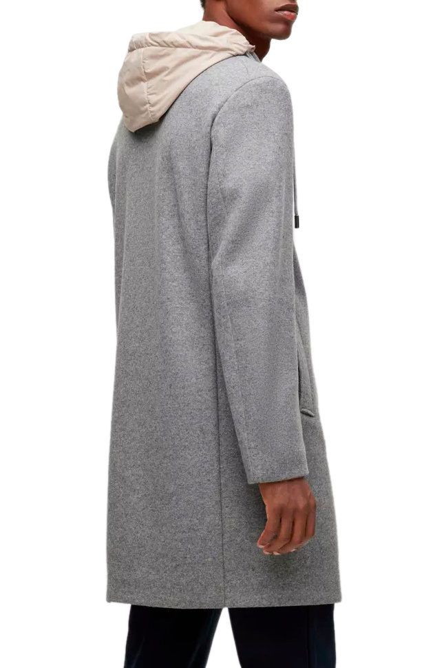 Мужской BOSS Пальто с капюшоном (цвет ), артикул 50484802 | Фото 4