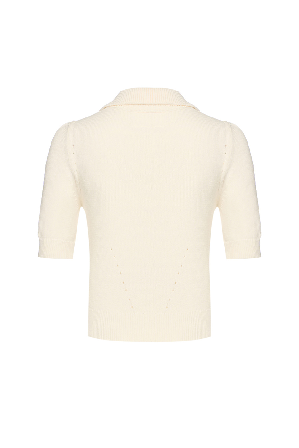 Женский ERMANNO SCERVINO Джемпер из смесового хлопка (цвет ), артикул D485L345YBI | Фото 2