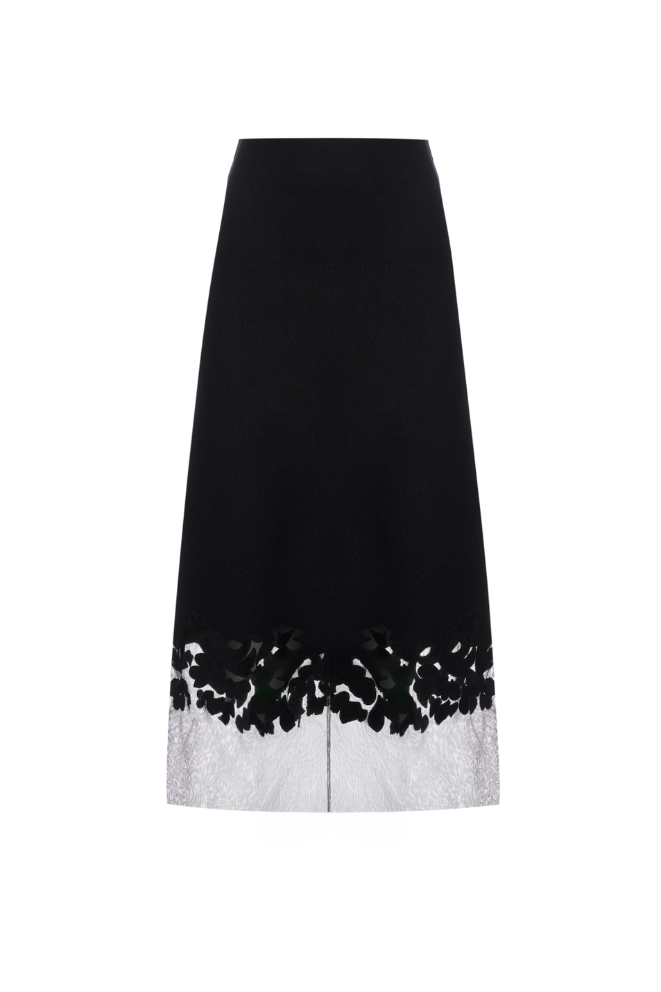 Женский ERMANNO SCERVINO Юбка-миди с кружевом (цвет ), артикул D472O314WHB | Фото 1