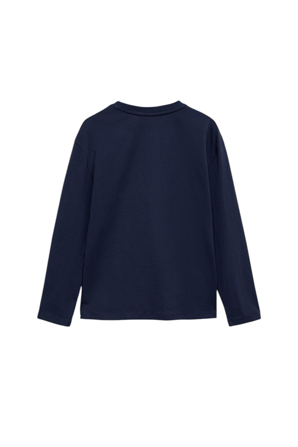 Мальчикам Mango Kids Лонгслив HENLEY7 из хлопка (цвет ), артикул 87090647 | Фото 2