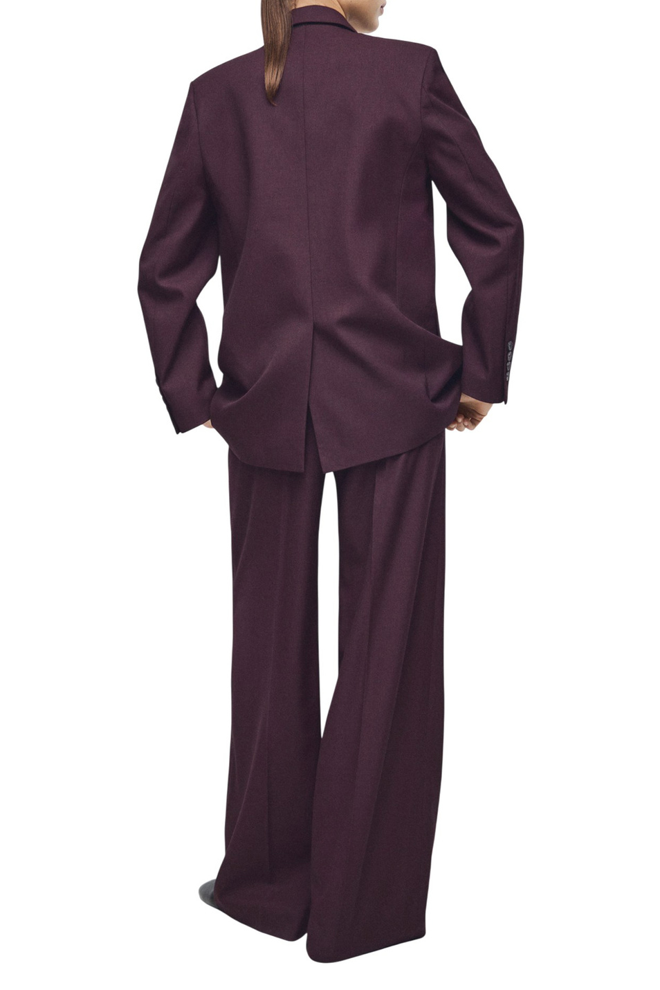 Женский Mango Брюки HIDRA широкого кроя (цвет ), артикул 27011299 | Фото 4