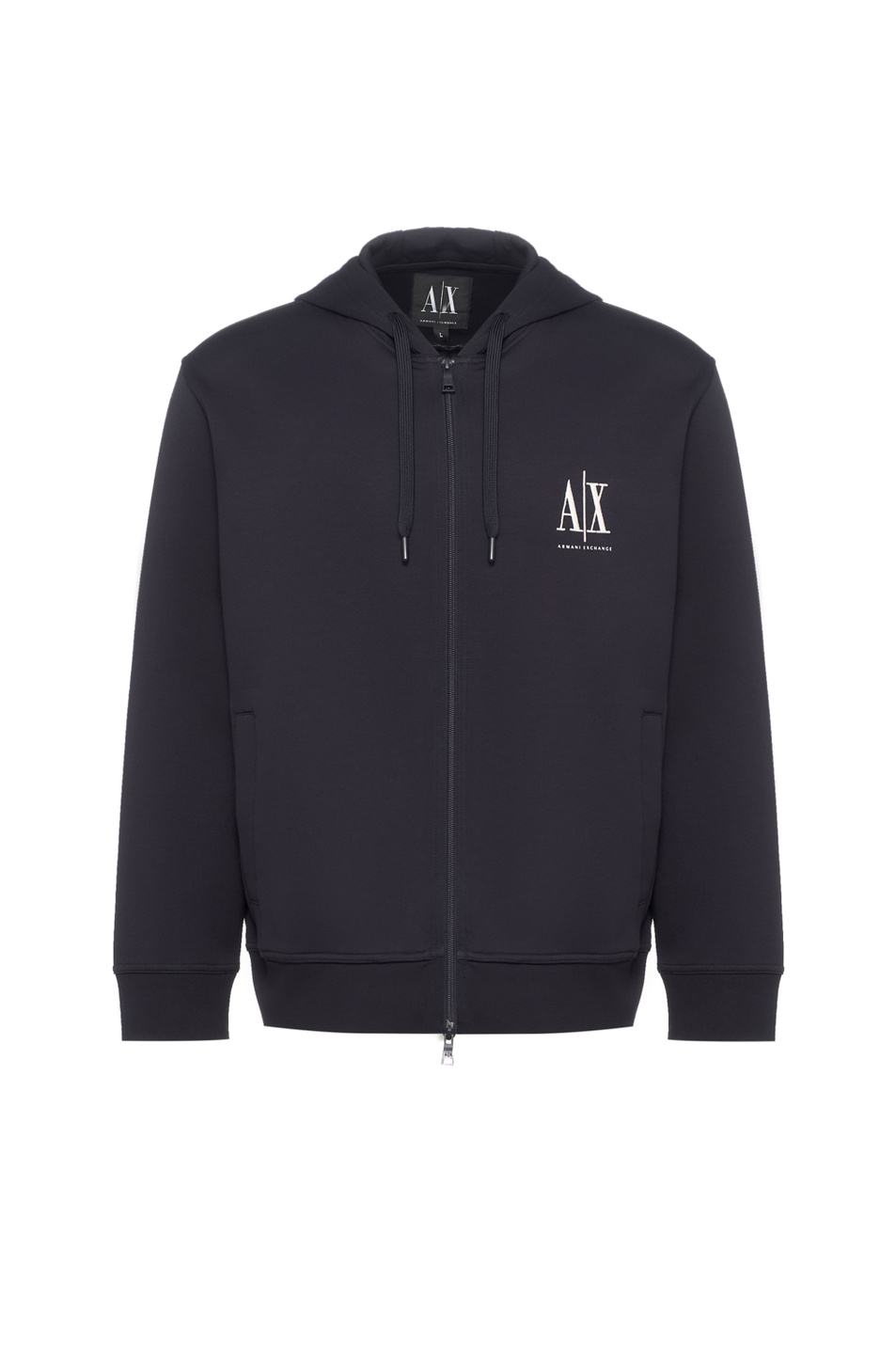 Толстовка с логотипом|Основной цвет:Синий Мужской Armani Exchange Толстовка с логотипом (цвет ), артикул XM000371-AF10818 | Фото 1