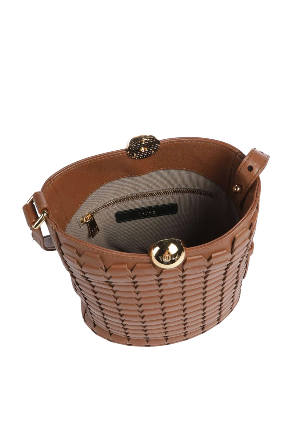 Женский Furla Плетеная сумка SFERA SOFT MINI с логотипом (цвет ), артикул WE00815-BX3977 | Фото 3