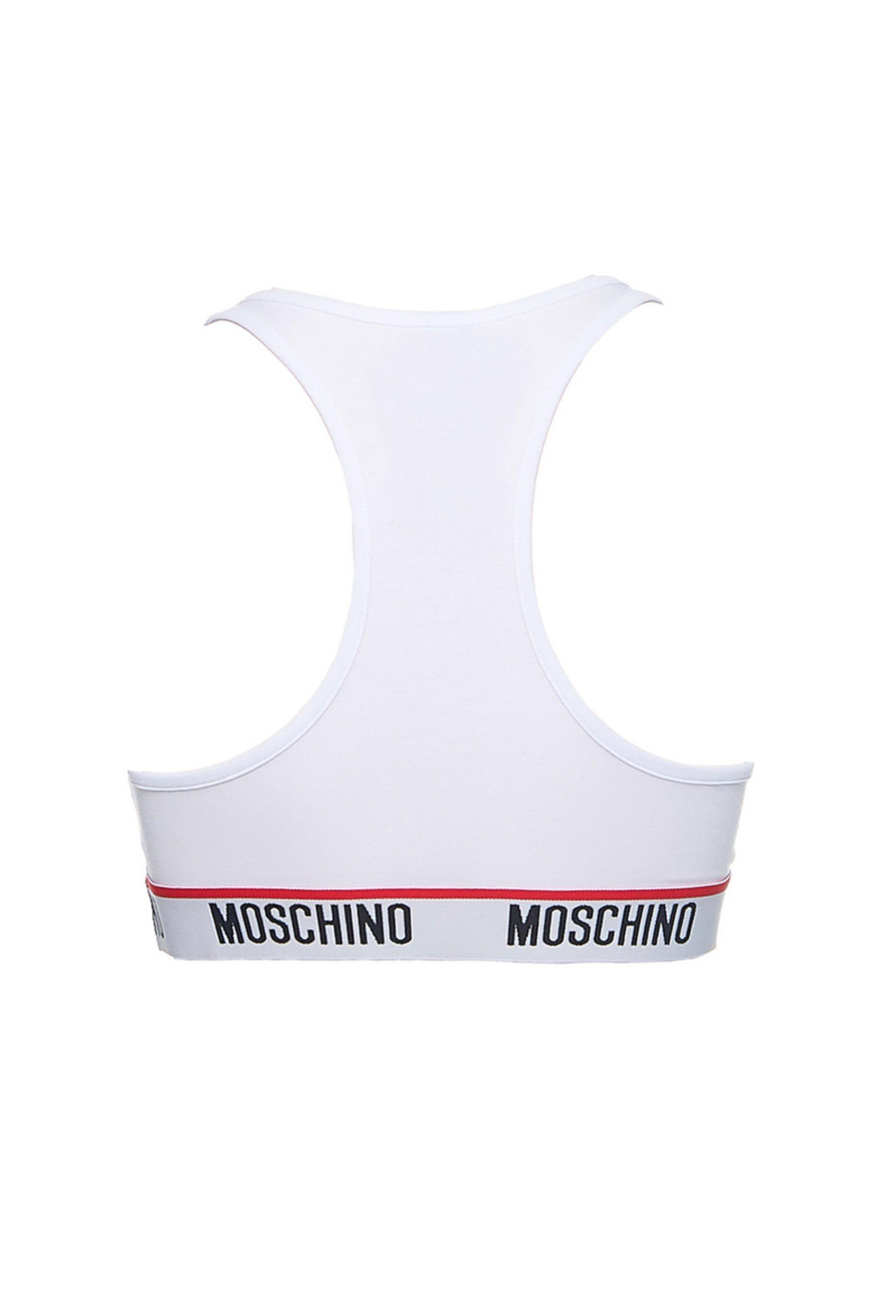 Женский Moschino Топ из эластичного хлопка с логотипом (цвет ), артикул A6809-9003 | Фото 2