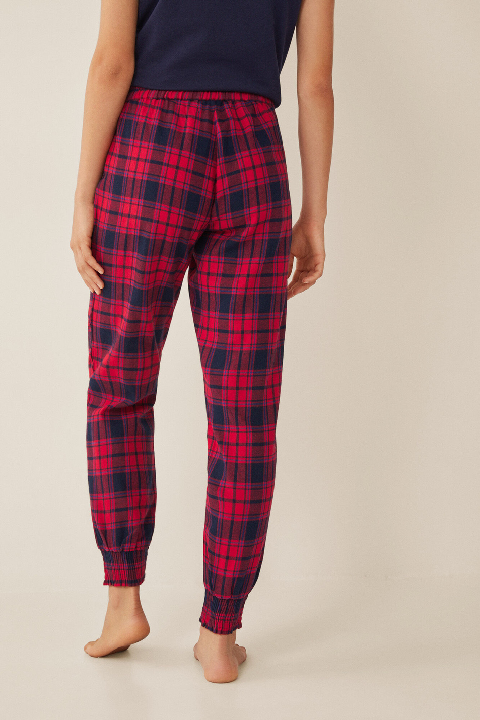 Женский Women'secret Брюки-бэгги в клетку (цвет ), артикул 3706850 | Фото 3