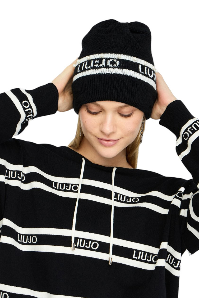 Женский Liu Jo Шапка с жемчужными бусинами (цвет ), артикул TF5239MA92F | Фото 4