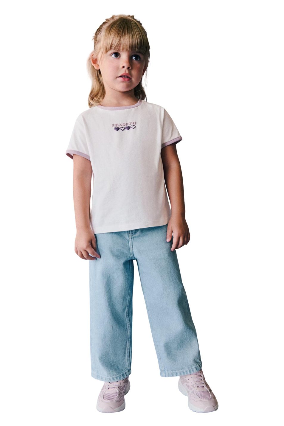 Девочкам Mango Kids Футболка CONTRAST с принтом (цвет ), артикул 37023876 | Фото 3