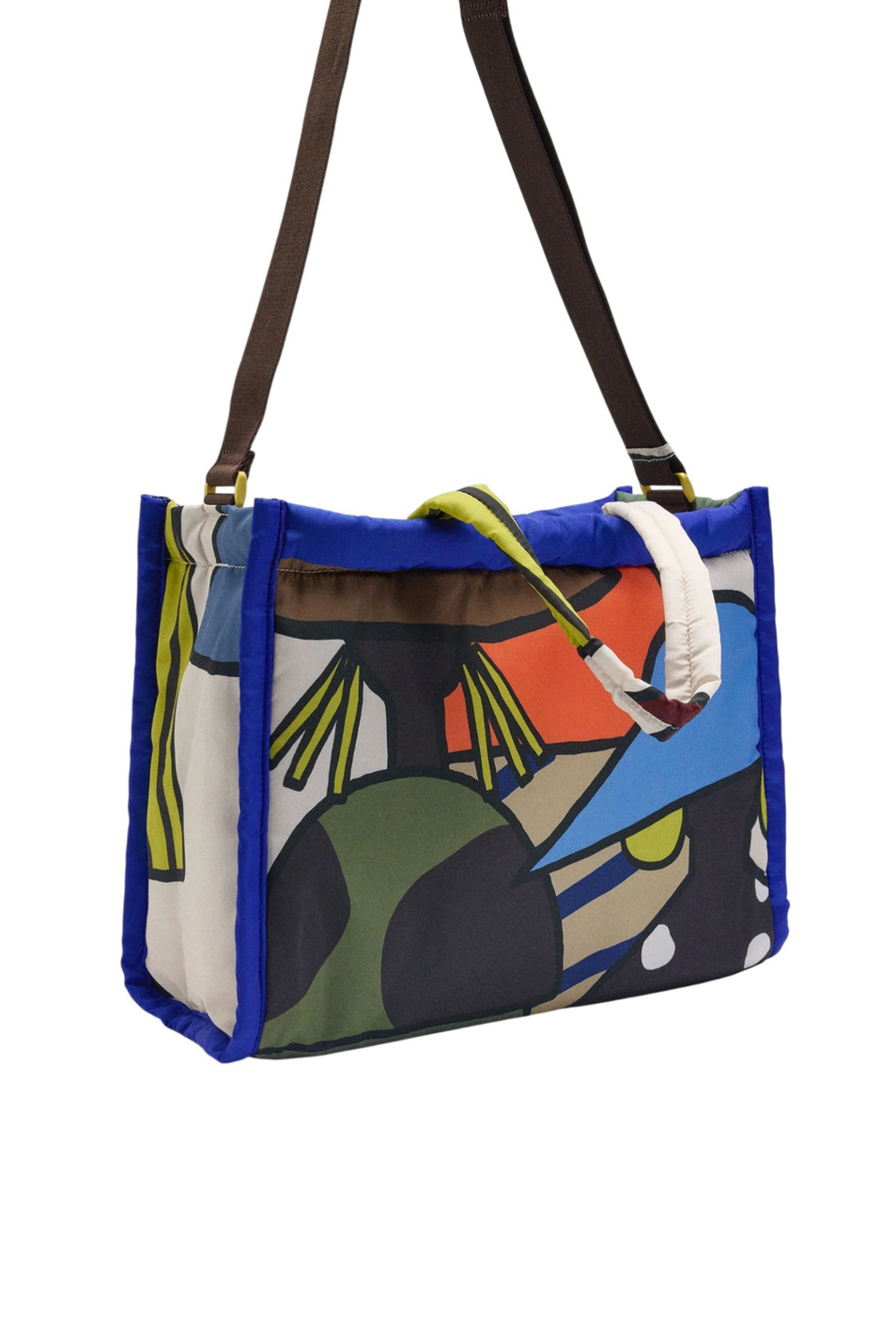 Женский Parfois Сумка-шопер с принтом (цвет ), артикул 246290 | Фото 2