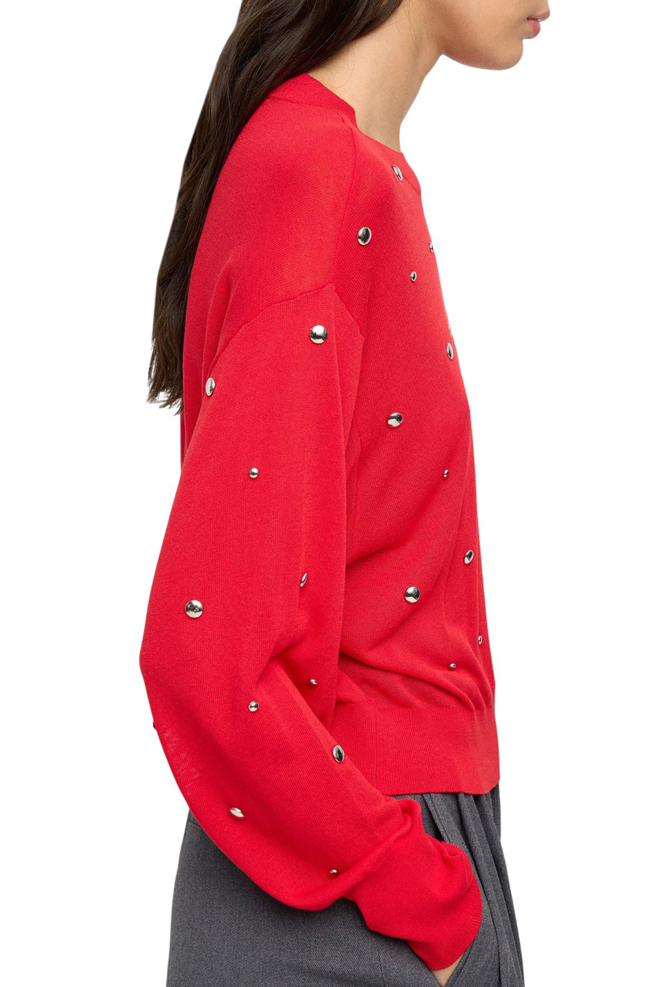 Женский Parfois Джемпер с заклепками (цвет ), артикул 241058 | Фото 4