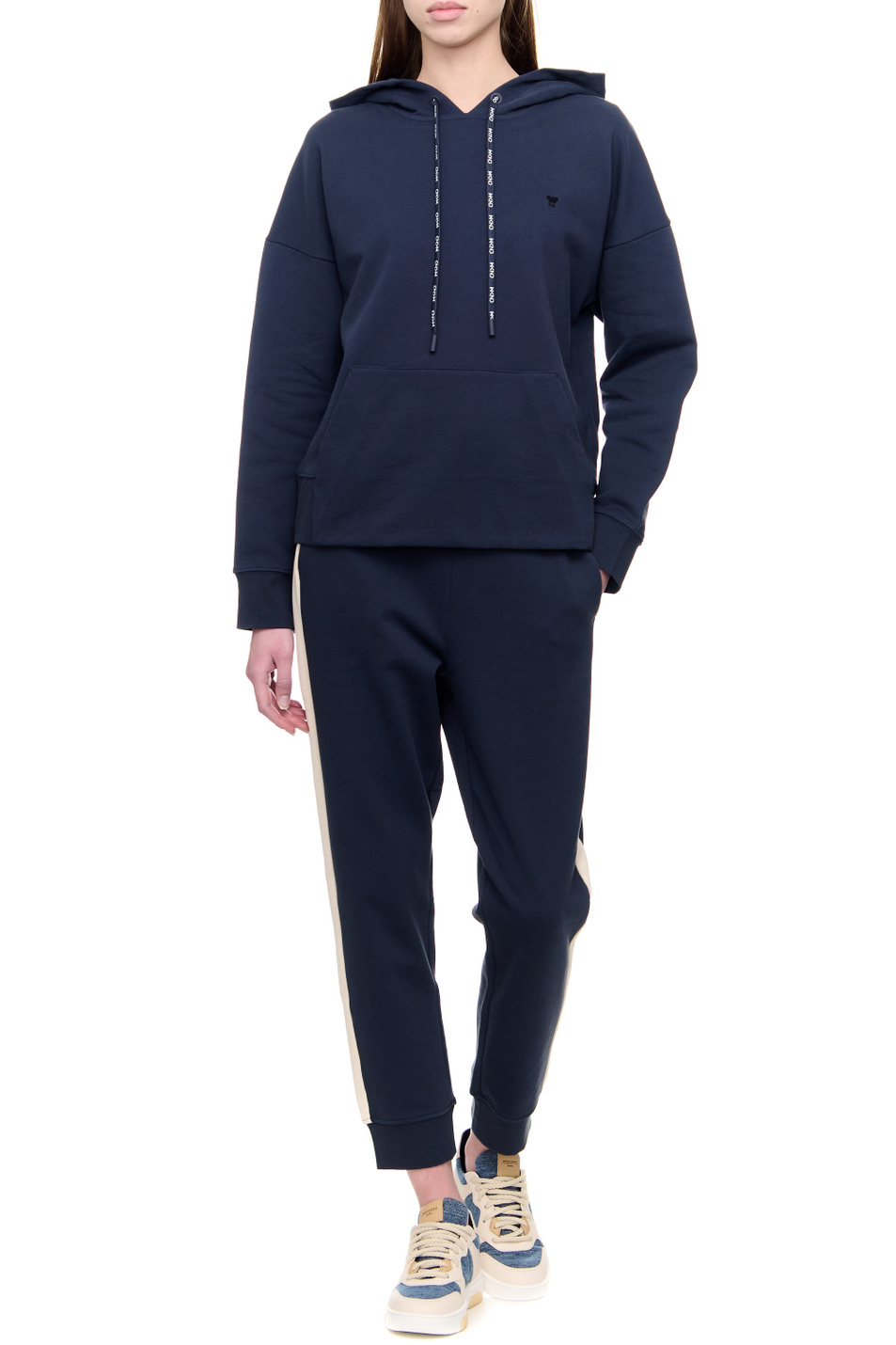 Женский Weekend Max Mara Толстовка FUNE с карманом-кенгуру (цвет ), артикул 2359210437 | Фото 2