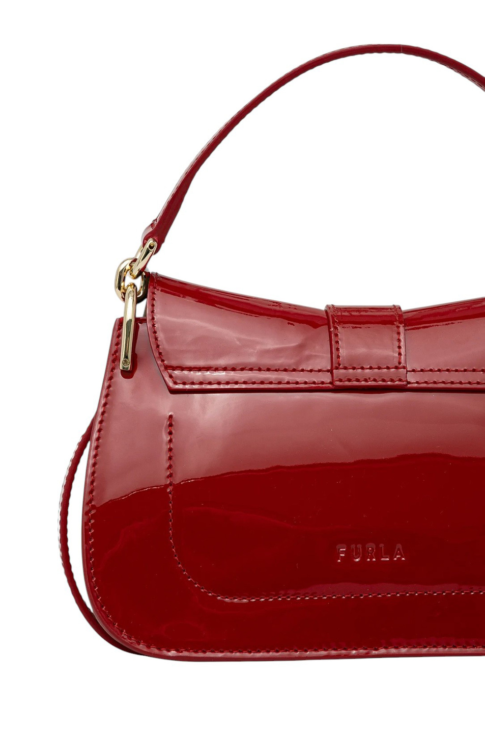 Женский Furla Сумка FLOW MINI из натуральной кожи (цвет ), артикул WB01456-BX3409 | Фото 4