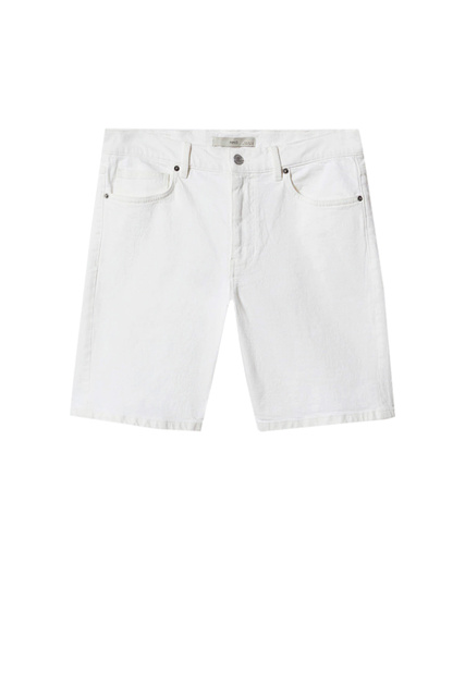 Джинсовые шорты JAROD|Основной цвет:Белый|Артикул:47055926 | Фото 1