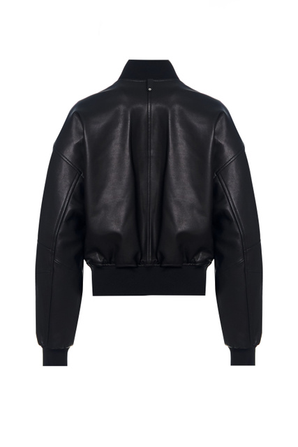 Куртка KIVA из натуральной кожи|Основной цвет:Черный|Артикул:P001769 | Фото 2